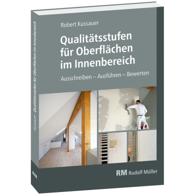 Qualitätsstufen für Oberflächen im Innenbereich