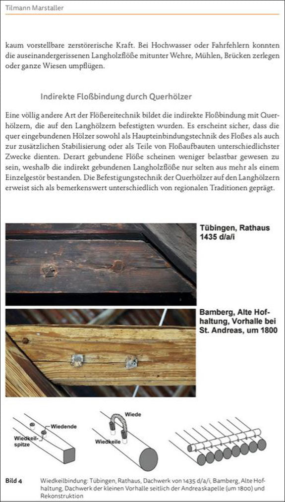 Historische Holzbauwerke.