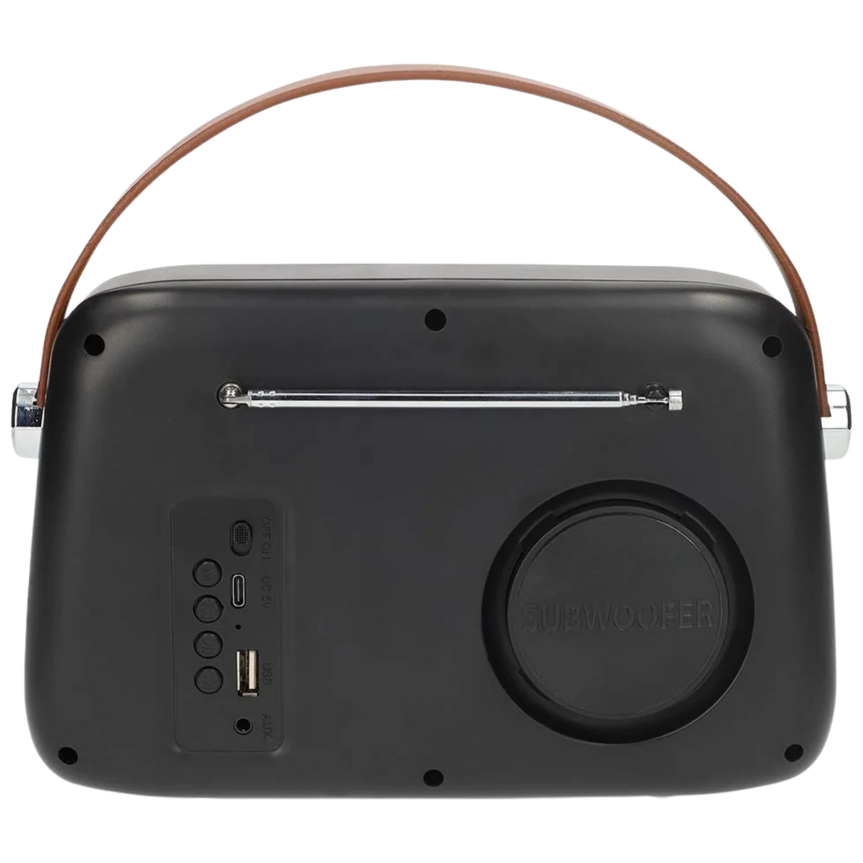 Nedis Retro FM tragbares UKW & Bluetooth Radio