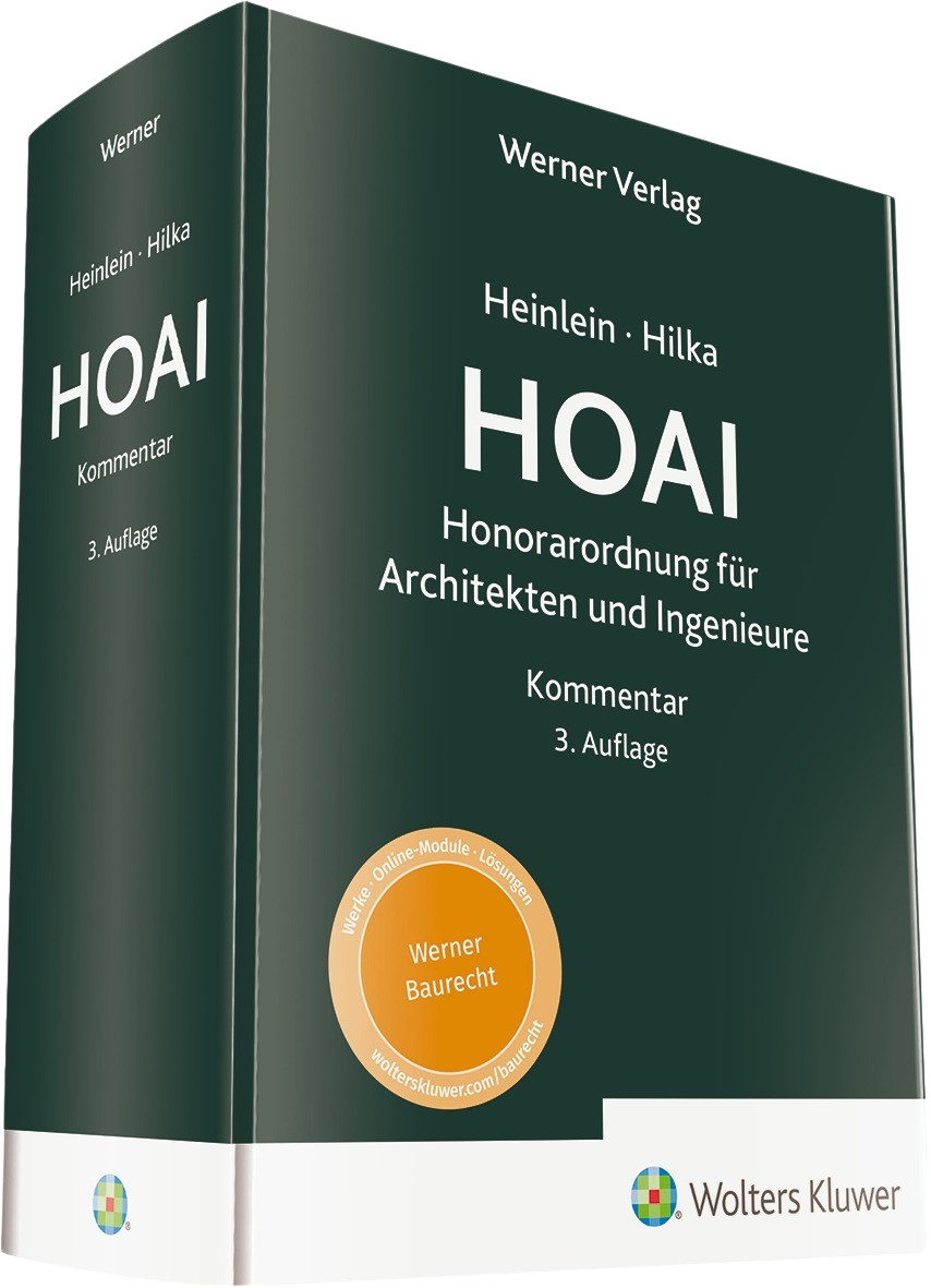 HOAI. Honorarordnung für Architekten und Ingenieure