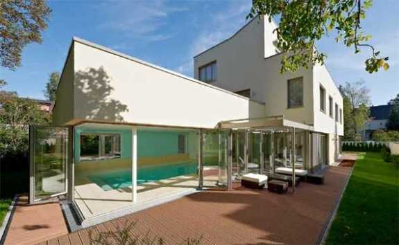 Modernes Gartendesign.