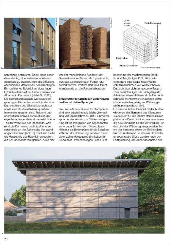 Bauen mit Stampflehm