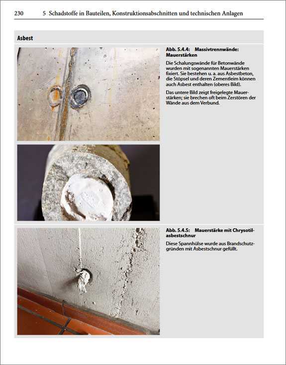 Schadstoffe im Baubestand