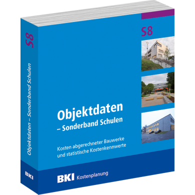 BKI Objektdaten Schulen - Sonderband S8
