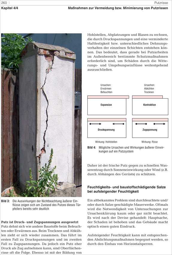Risse: Ursachen – Diagnostik – Instandsetzung