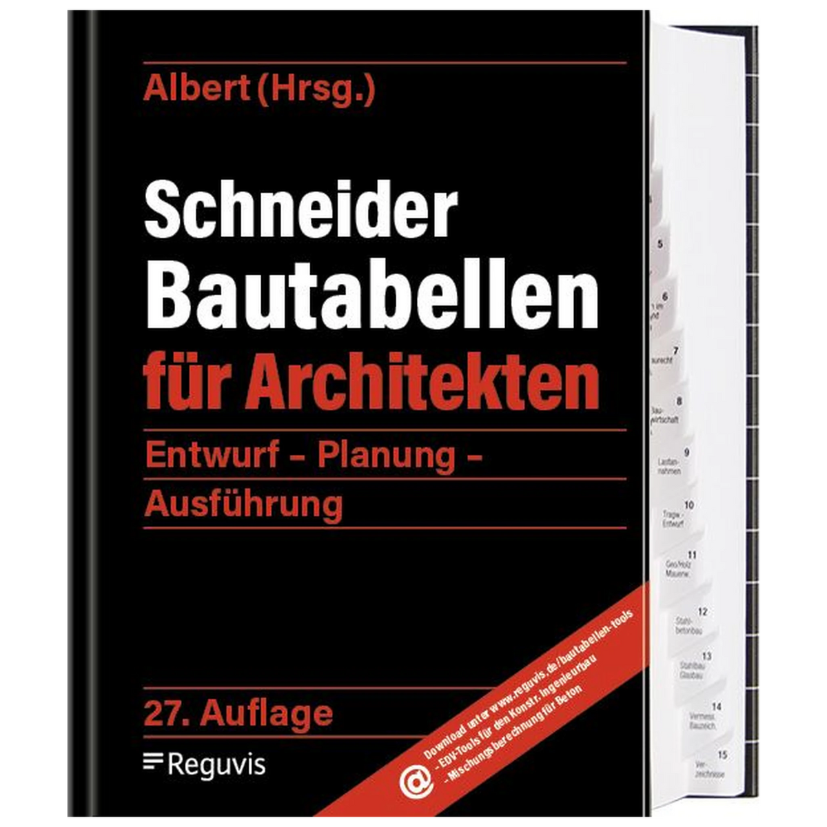 Bautabellen für Architekten. 27. Auflage 2026