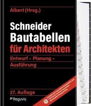 Bautabellen für Architekten. 27. Auflage 2026