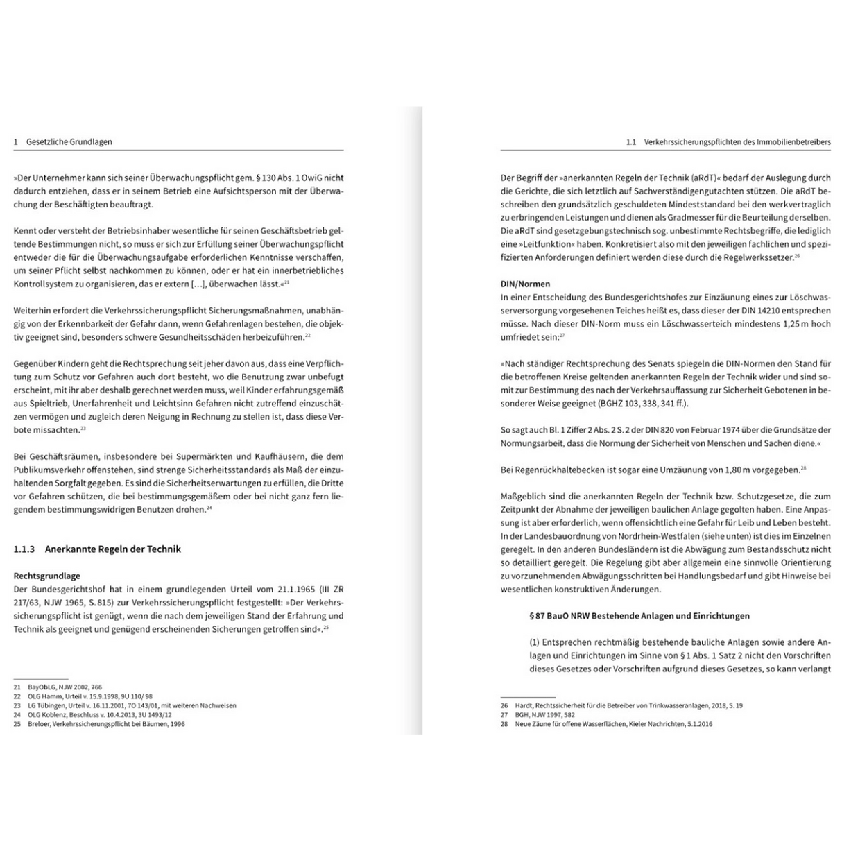 Verkehrssicherungspflichten in der Immobilienwirtschaft