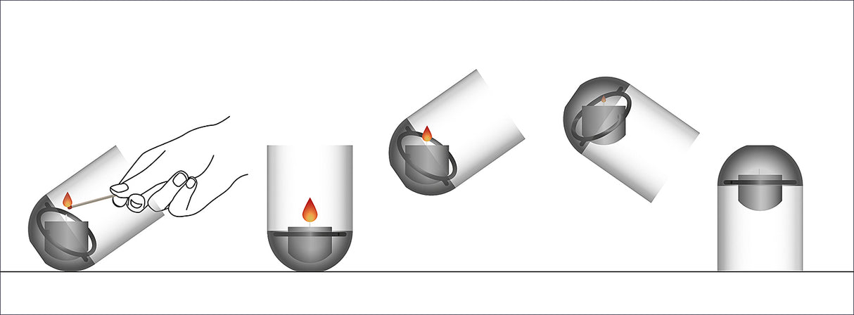 Gravity Candle. Ausgezeichnetes Design!