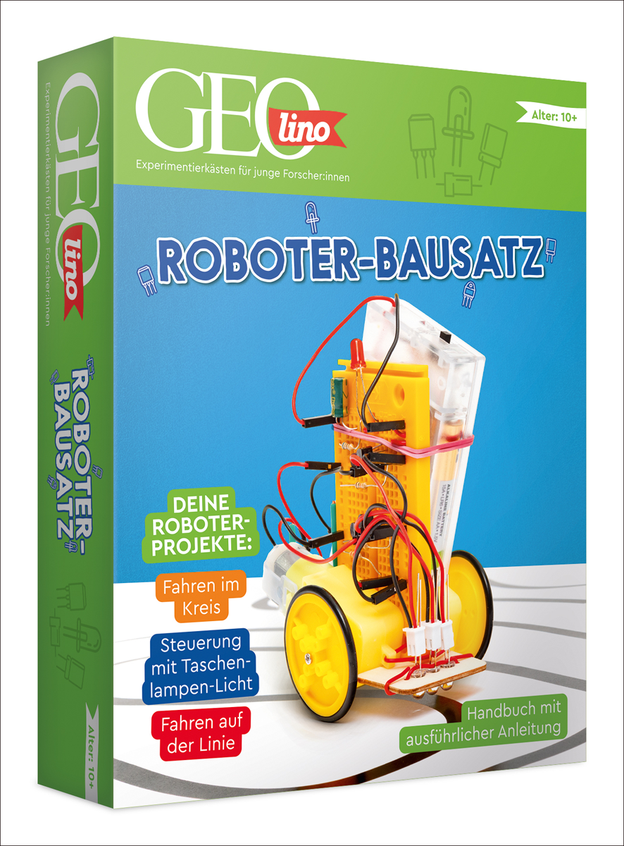 GEOLINO Roboter Bausatz Elektronik Experimente
