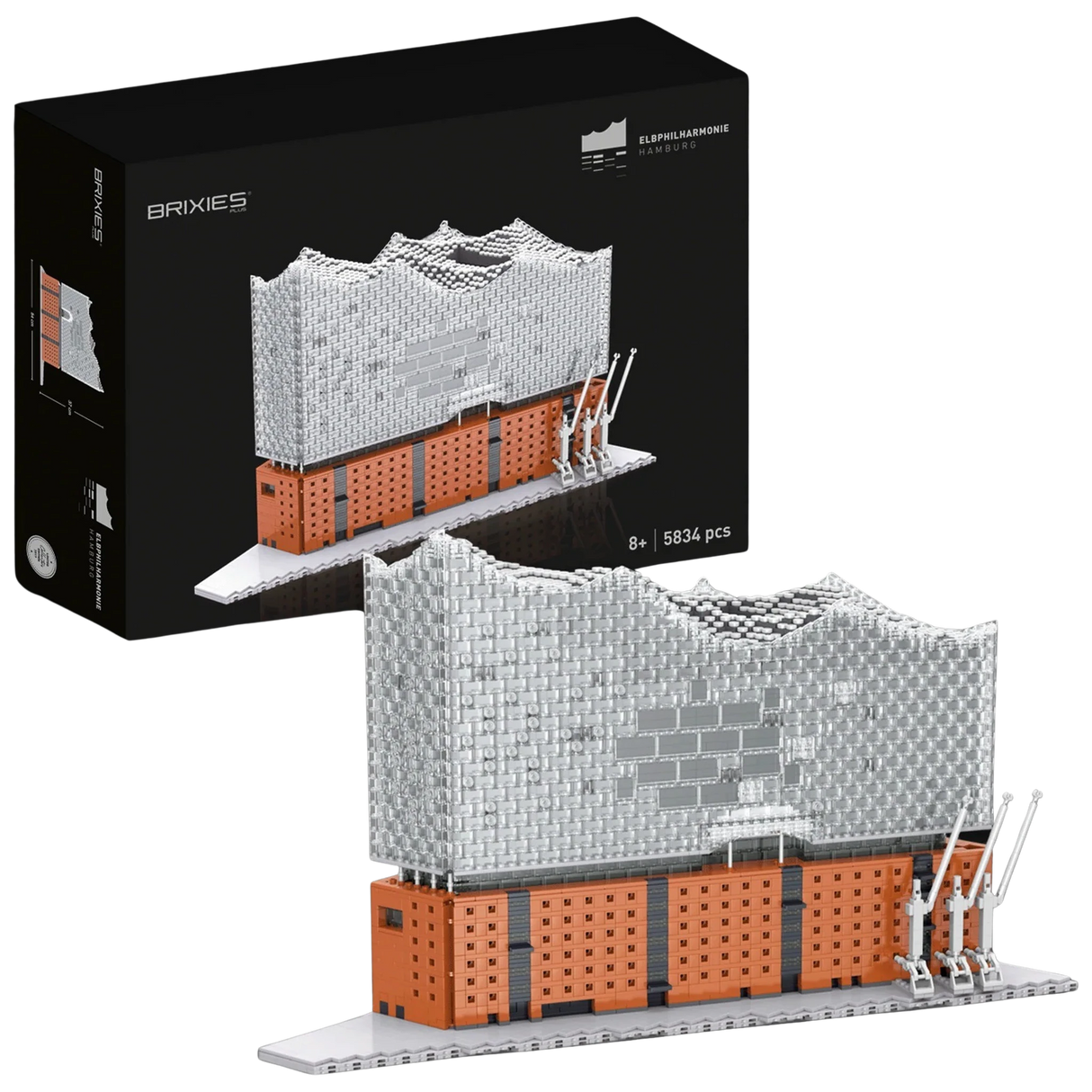 BRIXIES Plus Elbphilharmonie® Klemmbaustein-Set