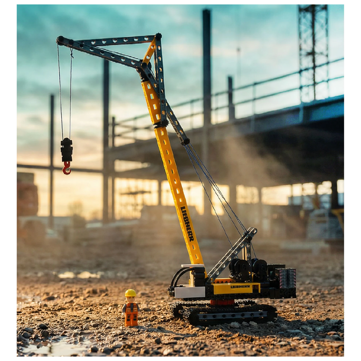 Fischertechnik Liebherr Raupenkran