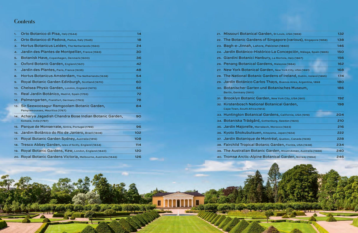 Botanische Gärten der Welt