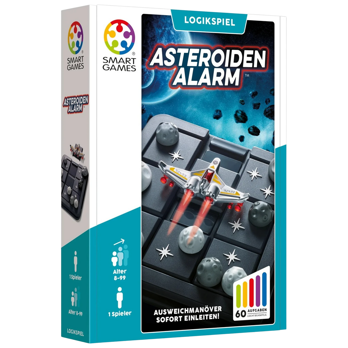 Asteroiden Alarm Solo Denkspiel