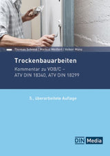 Fachbuch Trockenbauarbeiten VOB Kommentar