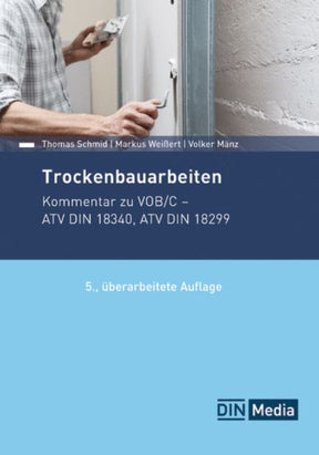 Fachbuch Trockenbauarbeiten VOB Kommentar