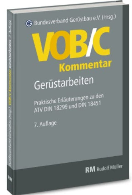 VOB C Kommentar Gerüstarbeiten Buchcover
