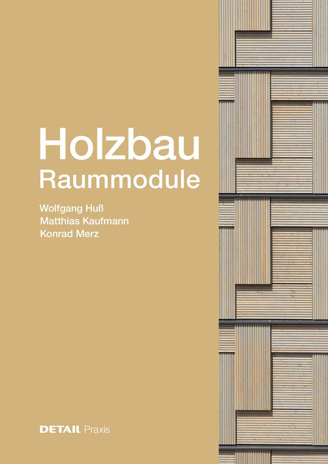 Holzbau Raummodule Fachbuch Cover
