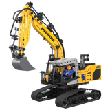 Fischertechnik Liebherr Pneumatik Bagger R938