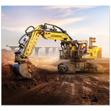 Fischertechnik Liebherr Pneumatik Bagger R938