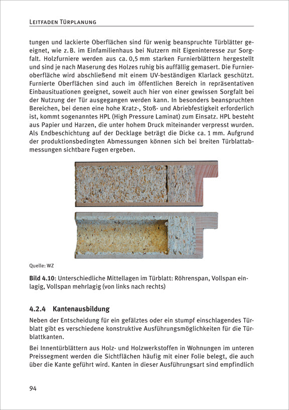 Leitfaden Türplanung