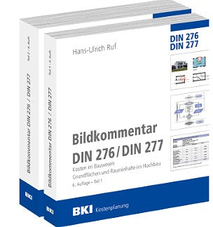 BKI Bildkommentar DIN 276 DIN 277 Ruf