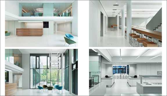 Moderne Büro-Architektur. Office Design Architecture Today.
