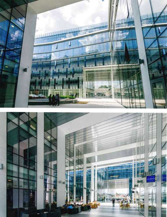 Moderne Büro-Architektur. Office Design Architecture Today.
