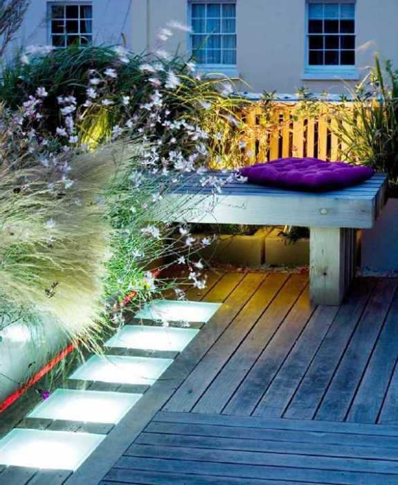 Modernes Gartendesign.