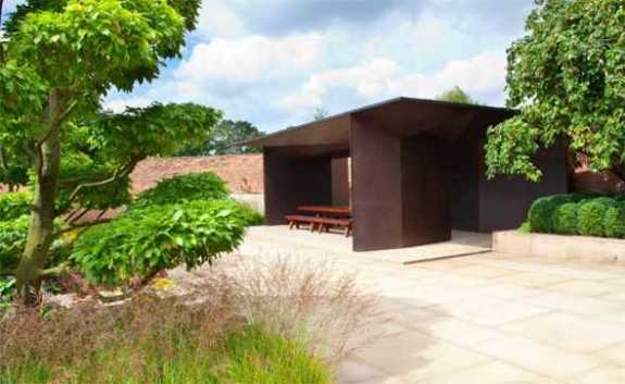 Modernes Gartendesign.
