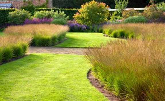 Modernes Gartendesign.
