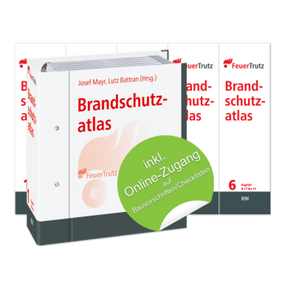 Brandschutzatlas 6 Bände Mayr Battran Standardwerk