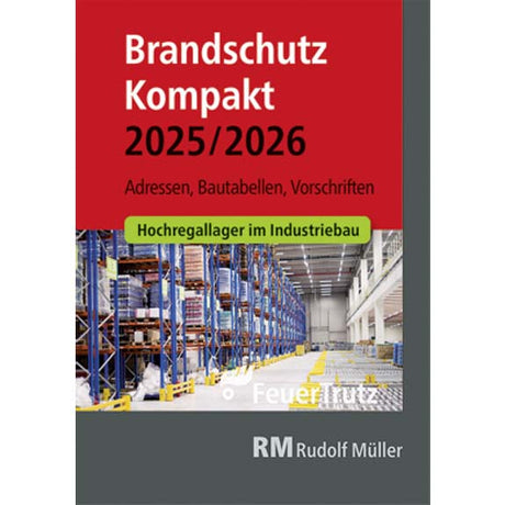 Brandschutz Kompakt 2025 2026 Buchcover Linhardt Battran