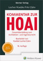 Kommentar zur HOAI Locher Koeble Frik 16. Auflage