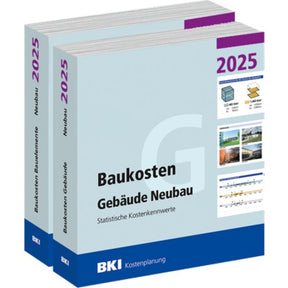 BKI Baukosten Neubau 2025 Kombi 1+2