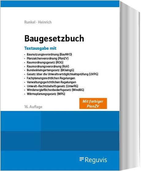 Baugesetzbuch BauGB Textsammlung 2025