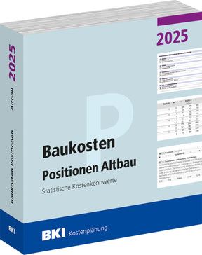 BKI Baukosten Altbau 2025 Teil 2 Positionen
