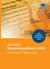SIRADOS. Baupreishandbuch 2026 Planerischer Tiefbau/GaLa