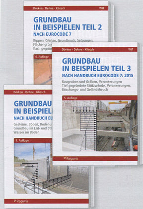 Grundbau in Beispielen 3 Bände Paket