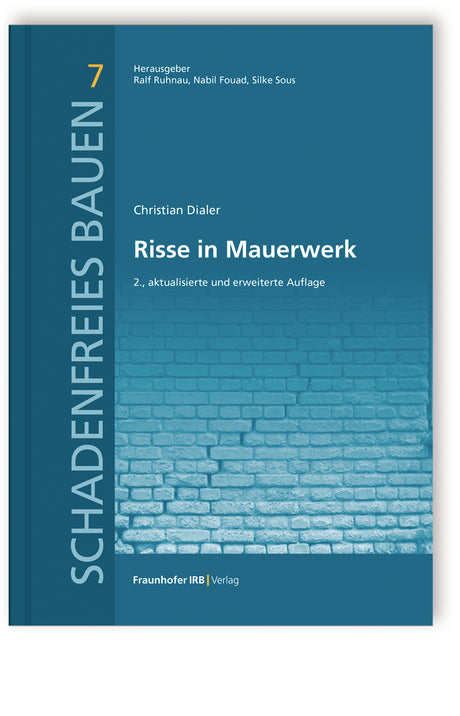 Risse in Mauerwerk Christian Dialer Fachbuch