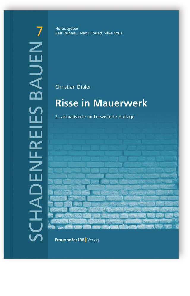 Risse in Mauerwerk Christian Dialer Fachbuch