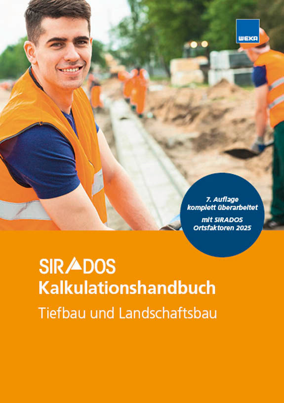 SIRADOS Kalkulationshandbuch Tiefbau GALA 2025