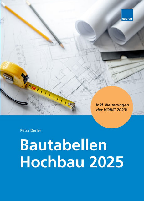 Bautabellen Hochbau 2025 Petra Derler