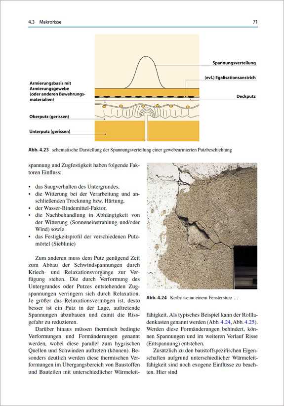 Risse in Gebäuden