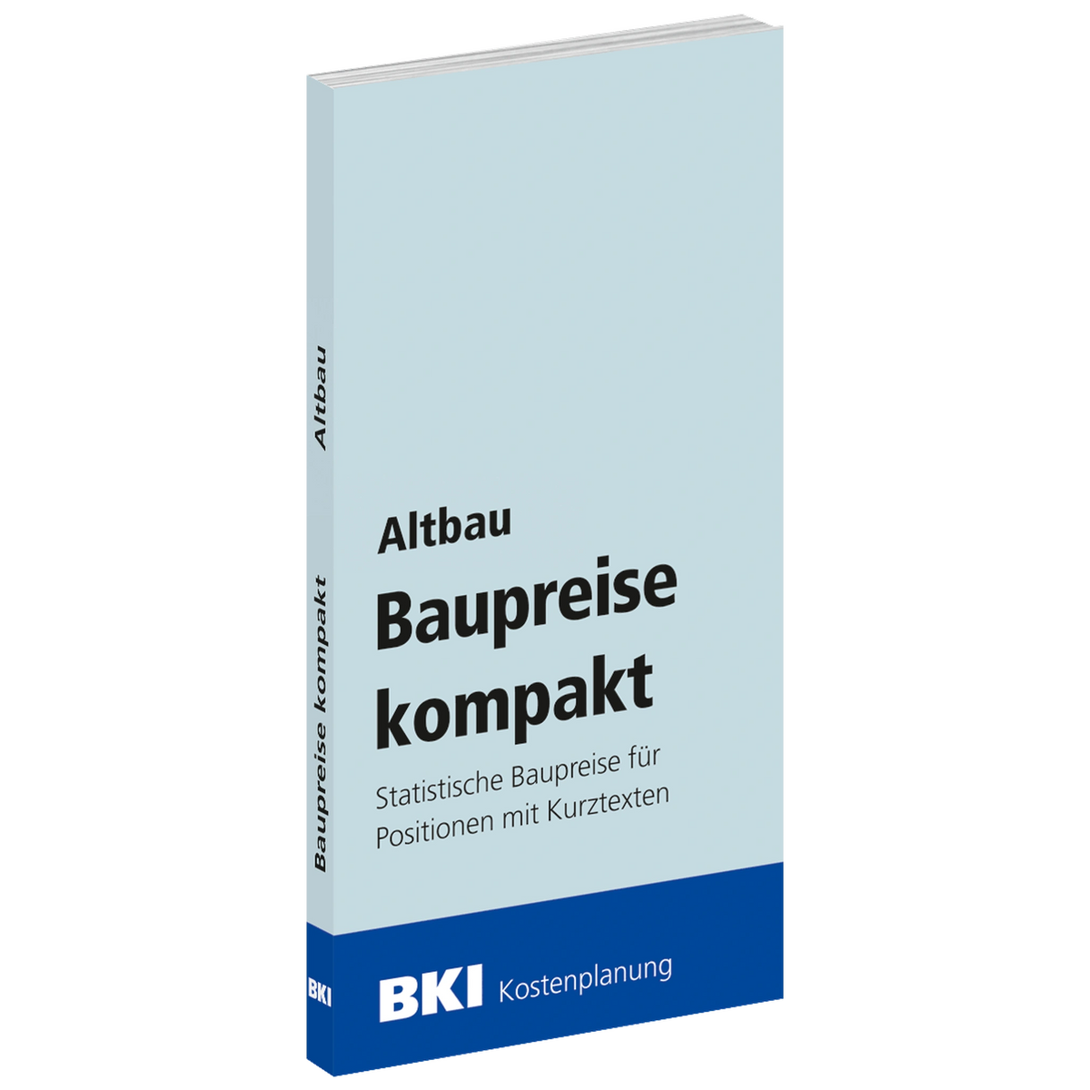 BKI Baupreise kompakt Altbau 2027