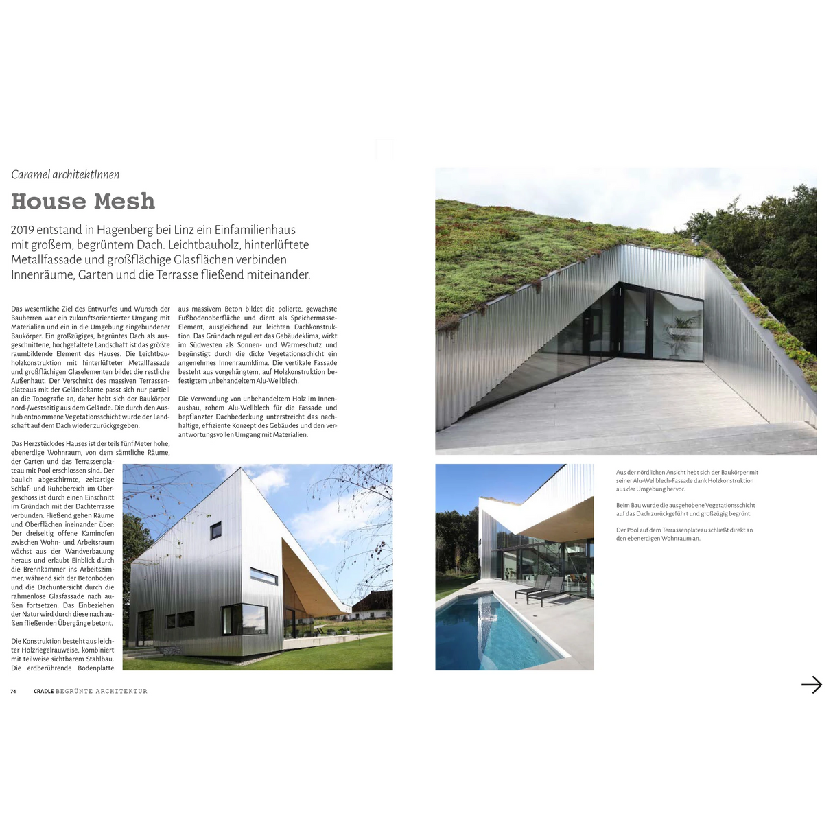 CRADLE - Begrünte Architektur