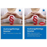 Aushangpflichtige Gesetze 2026 Teil 1 und 2