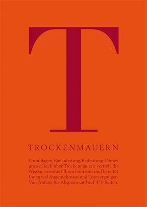 Fachbuch Trockenmauern Stiftung Umwelteinsatz