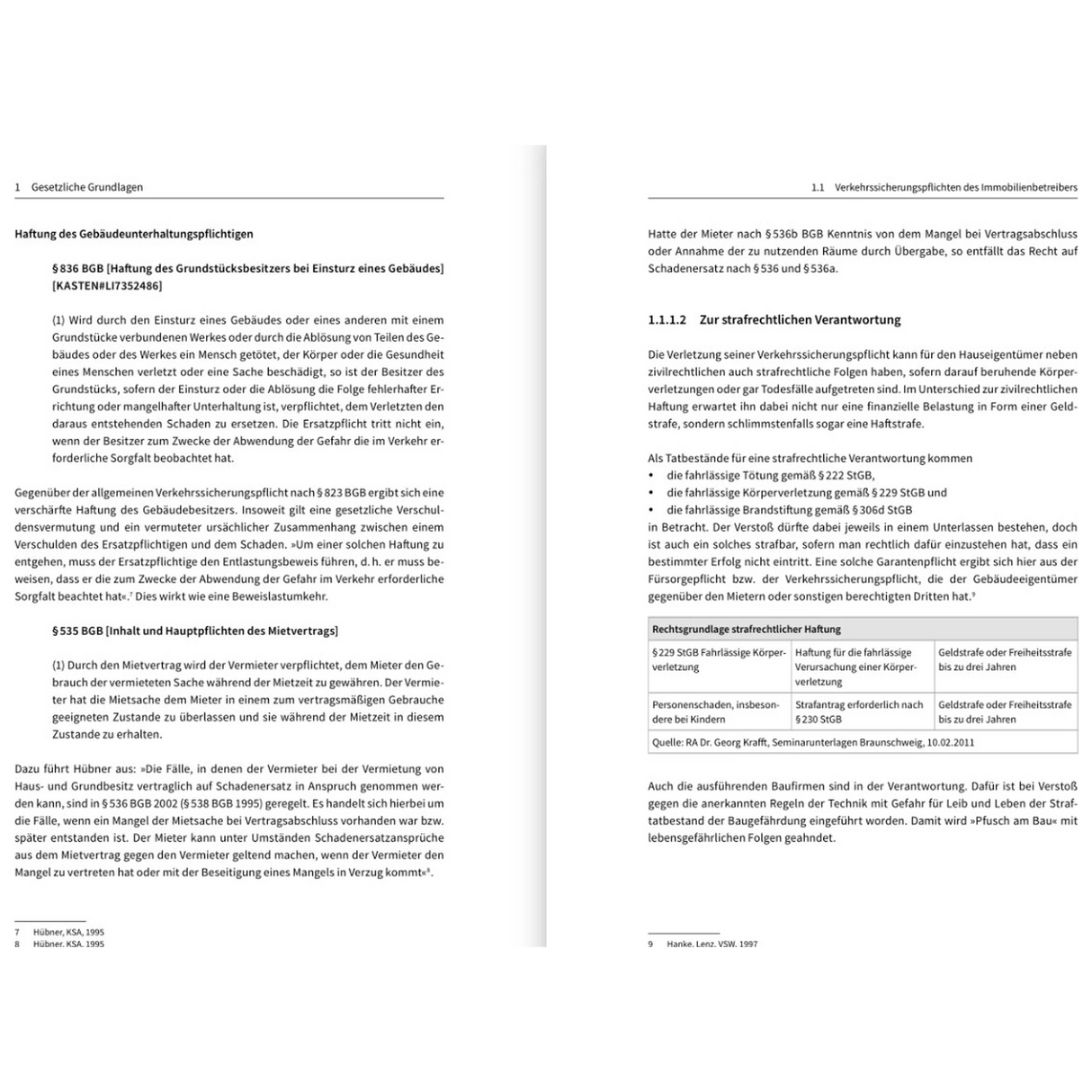 Verkehrssicherungspflichten in der Immobilienwirtschaft