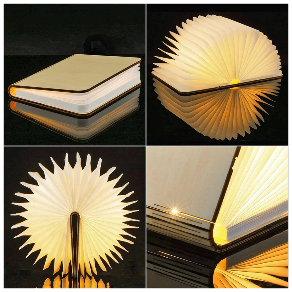 Buch-Lampe LED Groß.